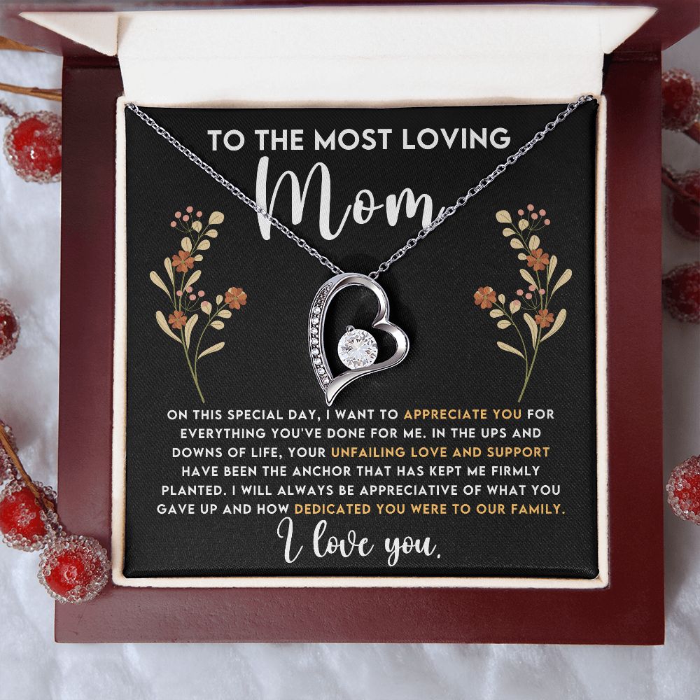 (Almost Gone) Loving Mom Gift- The Premium Forever Love Necklace