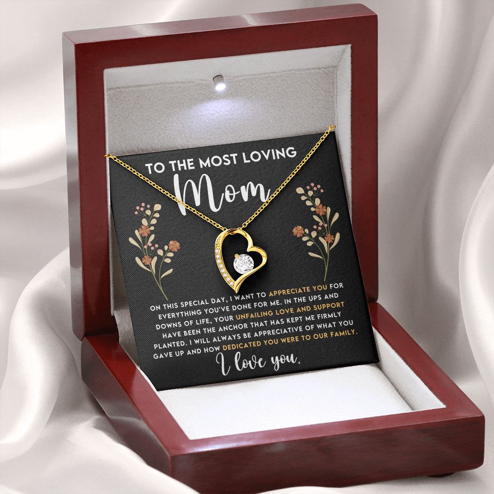 (Almost Gone) Loving Mom Gift- The Premium Forever Love Necklace