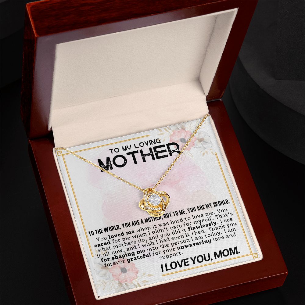 Best Gifts for Mom- Love Knot Necklace