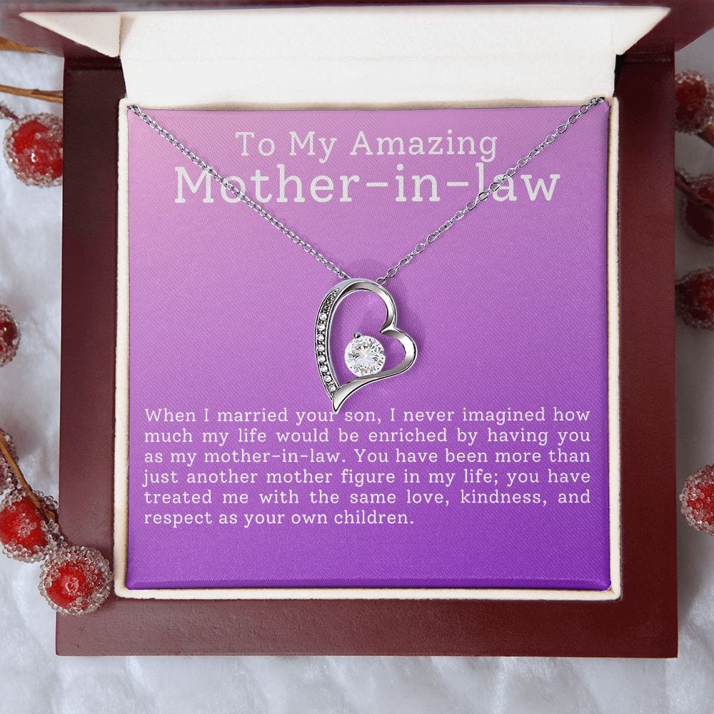 Mother-in-law Gift- Forever Love Necklace