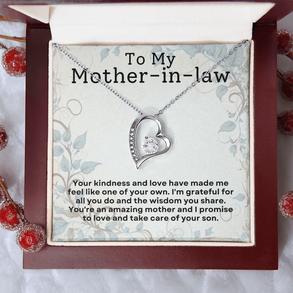 Mother-in-law Gift- The dazzling Forever Love Necklace