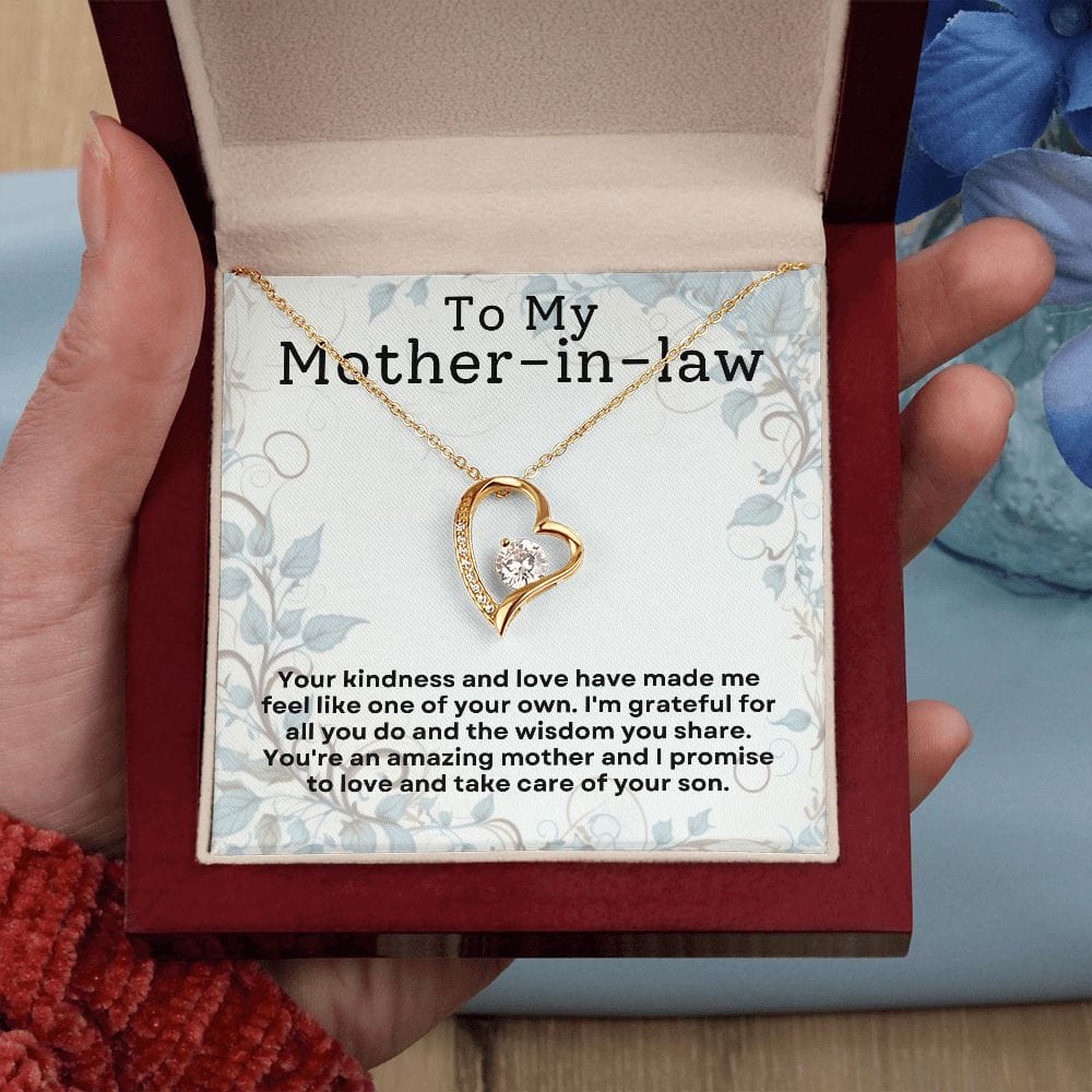 Mother-in-law Gift- The dazzling Forever Love Necklace