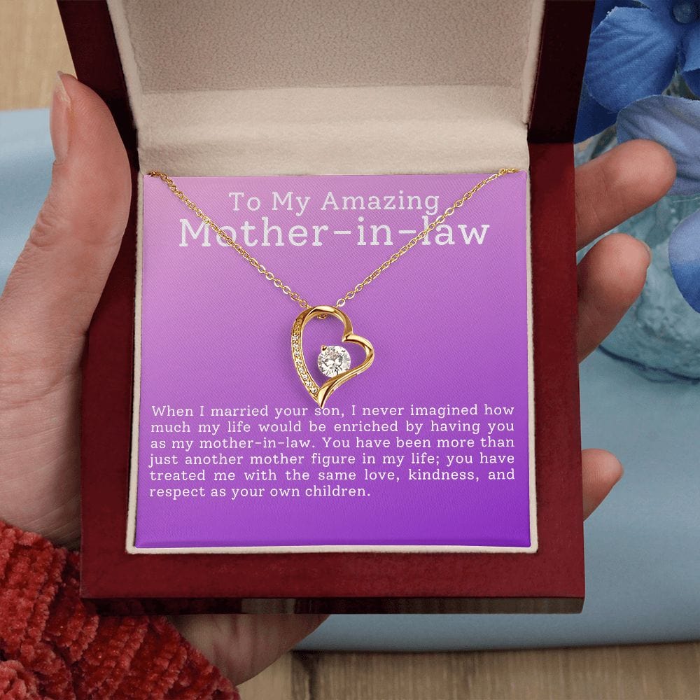 Mother-in-law Gift- Forever Love Necklace