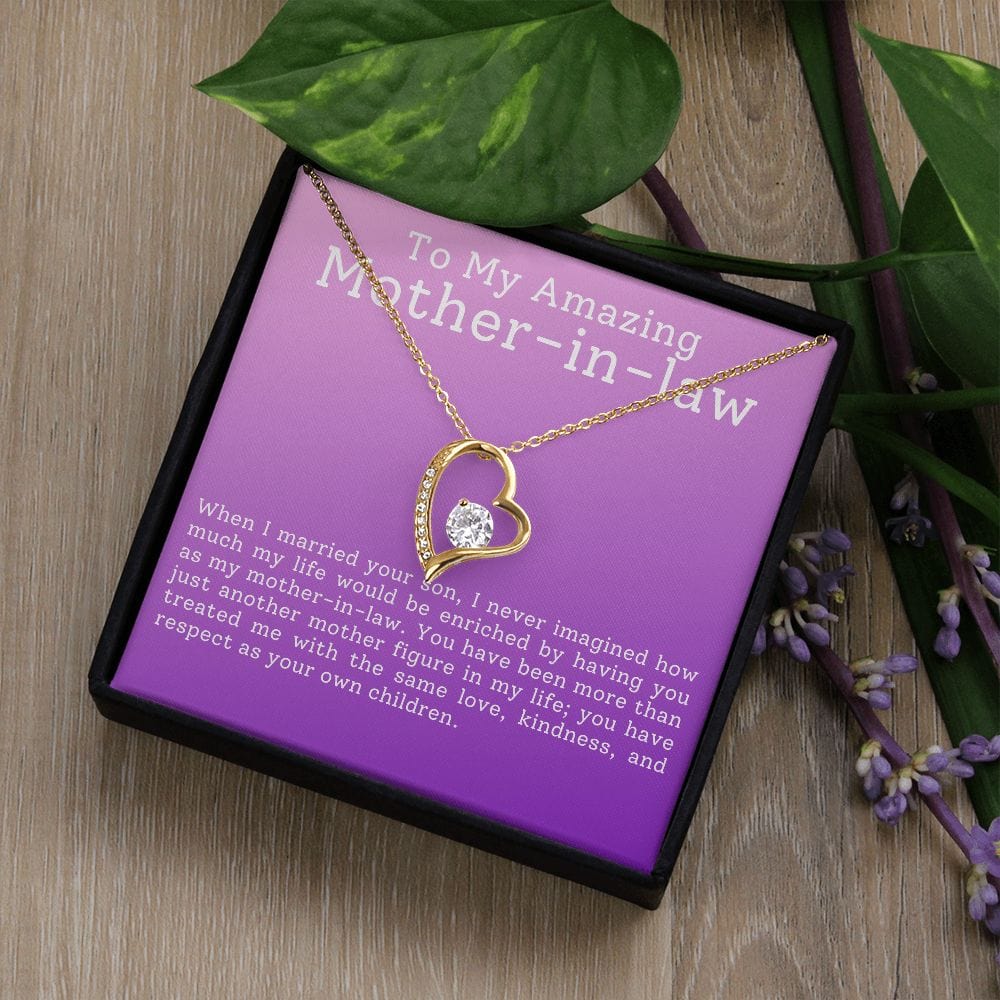 Mother-in-law Gift- Forever Love Necklace